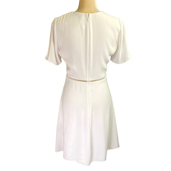 The Kooples Ladder Stitch Crepe Dress - Picture 3 of 9